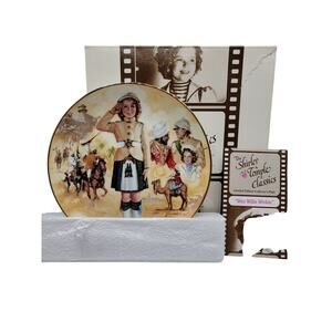 Nostalgia "Wee Willi Wonka" Shirley Temple Collectors Plate IOB